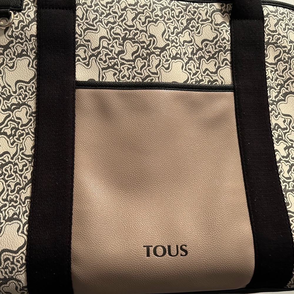 Tous leather tote bag